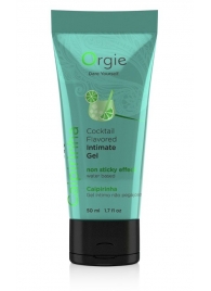 Съедобный интимный гель Orgie Lube Tube Cocktail Caipirinha - 50 мл. - ORGIE - купить с доставкой в Кисловодске
