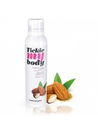 Массажная хрустящая пенка Tickle My Body Sweet Almonds с ароматом миндаля - 150 мл. - Love to Love - купить с доставкой в Кисловодске