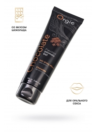Интимный гель на водной основе Lube Tube Chocolate с шоколадным вкусом - 100 мл. - ORGIE - купить с доставкой в Кисловодске