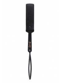 Черный кожаный пэддл - 37 см. - Pecado - купить с доставкой в Кисловодске