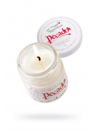 Массажная свеча Caramel   Popcorn - 35 мл. - Pecado - купить с доставкой в Кисловодске