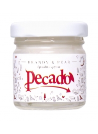 Массажная свеча Brandy   Pear - 35 мл. - Pecado - купить с доставкой в Кисловодске