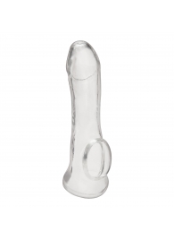 Прозрачная насадка на пенис Transparent Penis Enhancing Sleeve Extension - 15,9 см. - BlueLine - в Кисловодске купить с доставкой