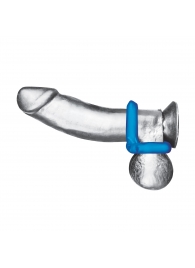 Комплект из 2 эрекционных колец-восьмерок 2-Pack Duo Cock And Ball Stamina Enhancement Ring - BlueLine - в Кисловодске купить с доставкой