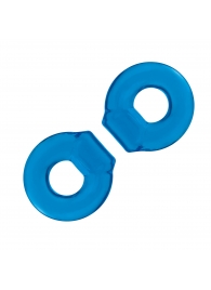 Комплект из двух колец для пениса 2-Pack Ultra-Stretch Stamina Endurance Ring - BlueLine - в Кисловодске купить с доставкой