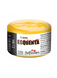 Возбуждающий крем Esquenta с разогревающим эффектом - 3,5 гр. - HotFlowers - купить с доставкой в Кисловодске