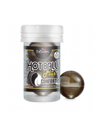 Анальный лубрикант на масляной основе Hot Ball Plus Conforto (2 шарика по 3 гр.) - HotFlowers - купить с доставкой в Кисловодске