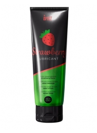 Смазка на водной основе с ароматом клубники Strawberry Lubricant - 100 мл. - INTT - купить с доставкой в Кисловодске