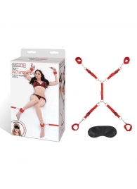 Красная фиксация на матрас Classic Bedspreader - Lux Fetish - купить с доставкой в Кисловодске