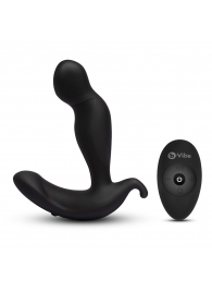 Черный анальный стимулятор с вращением и вибрацией 360 Plug - 13 см. - b-Vibe - в Кисловодске купить с доставкой