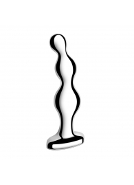 Стальной анальный фаллоимитатор для простаты Stainless Steel Anal Beads - 13 см. - b-Vibe - в Кисловодске купить с доставкой