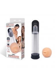Автоматическая вакуумная помпа-мастурбатор Blowjob Auto Sucker Penis Enlarger Pump - Lux Fetish - в Кисловодске купить с доставкой