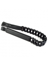 Черная кожаная плеть «Клеопатра» - 62 см. - Sitabella - купить с доставкой в Кисловодске