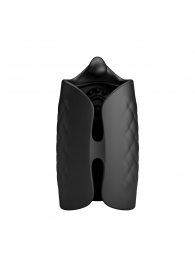 Черный мастурбатор с вибростимуляцией головки Black Glans Trainer - Baile - в Кисловодске купить с доставкой