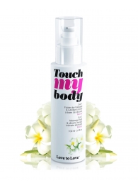 Силиконовый лубрикант 2-в-1 Touch My Body с ароматом моной - 100 мл. - Love to Love - купить с доставкой в Кисловодске