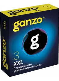 Презервативы увеличенного размера Ganzo XXL - 3 шт. - Ganzo - купить с доставкой в Кисловодске
