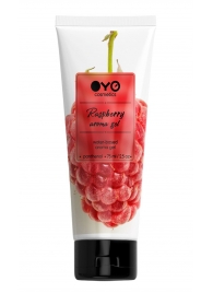Лубрикант на водной основе OYO Aroma Gel Raspberry с ароматом малины - 75 мл. - OYO - купить с доставкой в Кисловодске