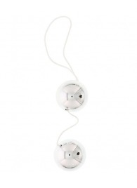 Серебристые шарики VIBRATONE DUO BALLS SILVER BLISTERCARD - Seven Creations