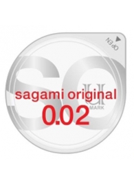 Ультратонкий презерватив Sagami Original - 1 шт. - Sagami - купить с доставкой в Кисловодске