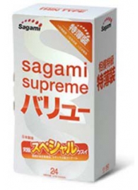 Ультратонкие презервативы Sagami Xtreme SUPERTHIN - 24 шт. - Sagami - купить с доставкой в Кисловодске