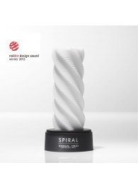 Белый 3D мастурбатор SPIRAL - Tenga - в Кисловодске купить с доставкой