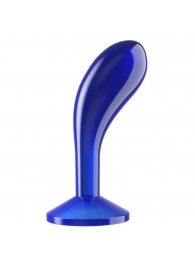 Синяя анальная втулка Flawless Clear Prostate Plug 6.0 - 15 см. - Lovetoy - в Кисловодске купить с доставкой