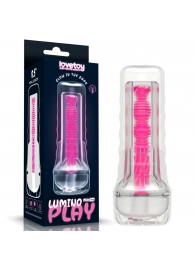 Светящийся в темноте мастурбатор 8.5 Lumino Play Masturbator - Lovetoy - в Кисловодске купить с доставкой