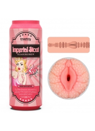 Мастурбатор-вагина Pleasure Brew Masturbator-Imperial Stout в банке - Lovetoy - в Кисловодске купить с доставкой