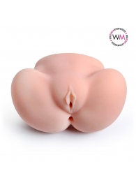 Реалистичный мастурбатор с двумя функциональными отверстиями - Erowoman-Eroman - в Кисловодске купить с доставкой