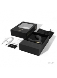 Чёрный перезаряжаемый стимулятор простаты Bruno Black - Lelo - в Кисловодске купить с доставкой
