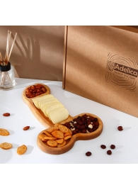 Деревянное блюдо для подачи в форме члена (32,5 х 20 х 1,7 см) - Сима-Ленд - купить с доставкой в Кисловодске