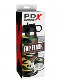 Мастурбатор в камуфляжной колбе Fap Flask - Pipedream - в Кисловодске купить с доставкой