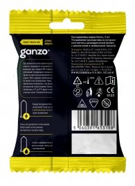 Ультратонкие презервативы Ganzo Ultra thin в мягкой упаковке - 3 шт. - Ganzo - купить с доставкой в Кисловодске