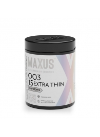 Экстремально тонкие презервативы MAXUS 003 Extra Thin - 15 шт. - Maxus - купить с доставкой в Кисловодске