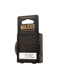 Ультратонкие презервативы MAXUS AIR Ultra Thin - 3 шт. - Maxus - купить с доставкой в Кисловодске
