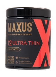 Ультратонкие презервативы MAXUS Ultra Thin - 12 шт. - Maxus - купить с доставкой в Кисловодске