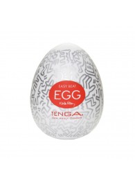 Мастурбатор-яйцо Keith Haring EGG PARTY - Tenga - в Кисловодске купить с доставкой