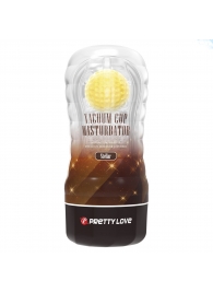 Прозрачный текстурированный мастурбатор Vacuum Cup Masturbator Stellar - Baile - в Кисловодске купить с доставкой