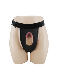 Полый страпон на регулируемых трусиках Houston - 17,5 см. - Baile - купить с доставкой в Кисловодске