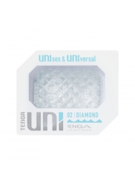 Прозрачный мастурбатор-стимулятор Tenga Uni Diamond - Tenga - в Кисловодске купить с доставкой