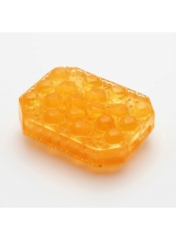 Оранжевый мастурбатор-стимулятор Tenga Uni Topaz - Tenga - в Кисловодске купить с доставкой