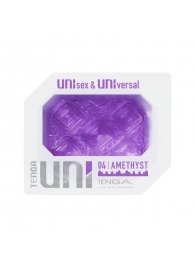 Фиолетовый мастурбатор-стимулятор Tenga Uni Amethyst - Tenga - в Кисловодске купить с доставкой