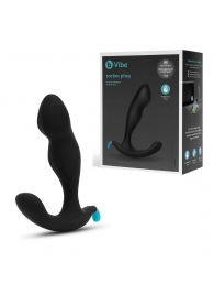 Черный утяжеленный анальный стимулятор Rocker Plug - 12 см. - b-Vibe - в Кисловодске купить с доставкой
