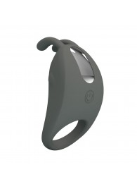 Серое эрекционное кольцо с вибрацией Master Ring - Baile - в Кисловодске купить с доставкой