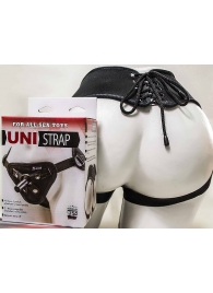 Универсальные трусики Harness UNI strap с корсетом - LOVETOY (А-Полимер) - купить с доставкой в Кисловодске