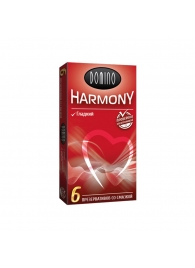 Гладкие презервативы Domino Harmony - 6 шт. - Domino - купить с доставкой в Кисловодске