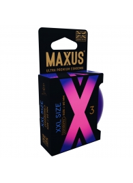 Презервативы Maxus XXL увеличенного размера - 3 шт. - Maxus - купить с доставкой в Кисловодске