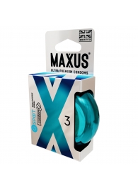 Презервативы Maxus G spot с двойной спиралью - 3 шт. - Maxus - купить с доставкой в Кисловодске