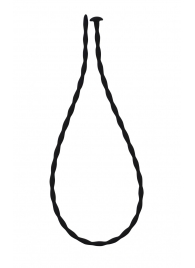 Черный уретральный массажер Glide Extra Small - 30 см. - Lola Games - купить с доставкой в Кисловодске