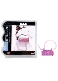 Эрекционное кольцо с вибратором LITTLE LILAC - Dream Toys - в Кисловодске купить с доставкой